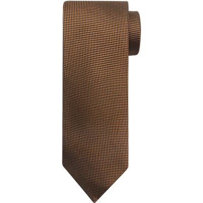 Suitable Zijde Stropdas Cognac - Suitable Zijde Stropdas Cognac -