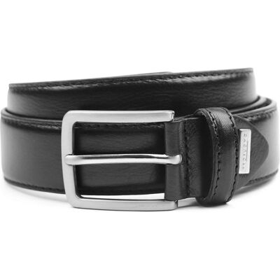 Profuomo Leren Riem Zwart Profuomo Leren Riem Zwart