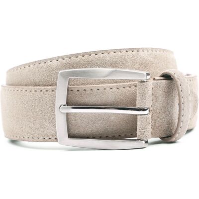 Suitable Riem Suede Wit Beige Suitable Riem Suede Wit Beige
