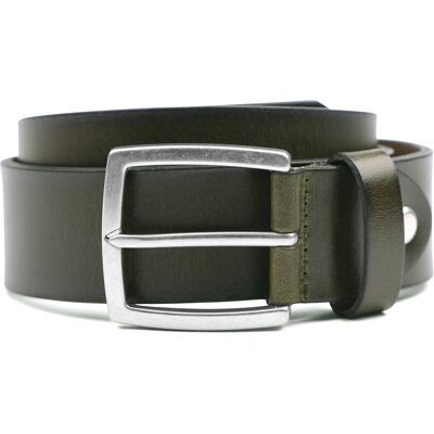 Suitable Leren Riem Groen Washed Suitable Leren Riem Groen Washed