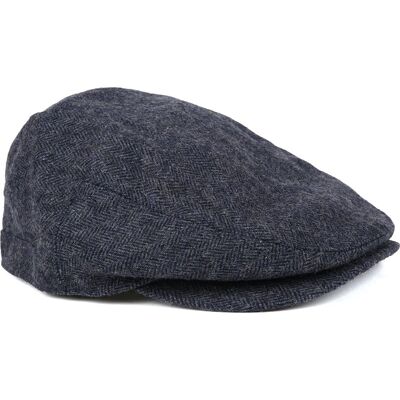 Barbour Barlow Flat Cap Herringbone Navy Barbour Barlow Flat Cap Herringbone Navy
