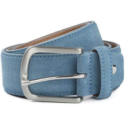 Suitable Riem Suède Leer Blauw Suitable Riem Suède Leer Blauw