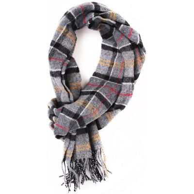 Barbour Sjaal Modern Lamswol Grijs - Barbour Sjaal Modern Lamswol Grijs -