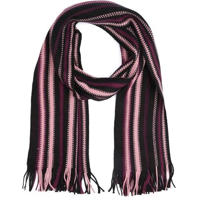 Suitable Heren Sjaal Roze Streep 14-9 - Suitable Heren Sjaal Roze Streep 14-9 -