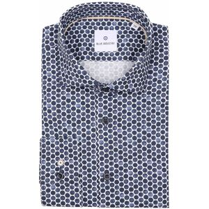 Blue Industry Overhemd Stippen Donkerblauw Blue Industry Overhemd Stippen Donkerblauw