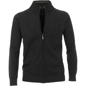 Casa Moda Vest Zip Antraciet Casa Moda Vest Zip Antraciet