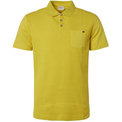 No Excess Polo Jacquard Mix Lime No Excess Polo Jacquard Mix Lime