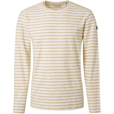 No Excess Longsleeve T-shirt Streep Beige No Excess Longsleeve T-shirt Streep Beige