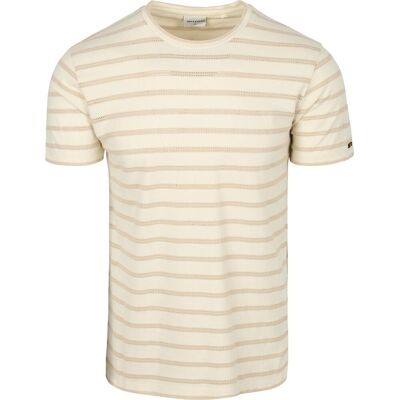No Excess No-Excess T-Shirt Crewneck Jacquard Stripes No Excess No-Excess T-Shirt Crewneck Jacquard Stripes