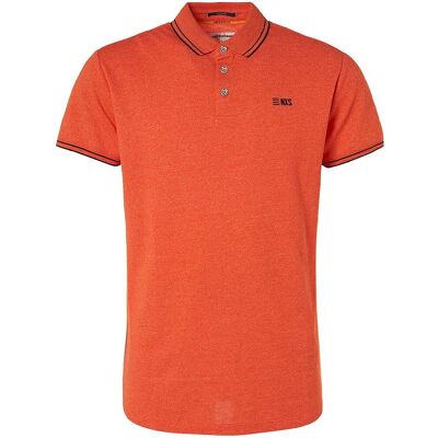 No Excess Polo Garment Dye Oranje No Excess Polo Garment Dye Oranje
