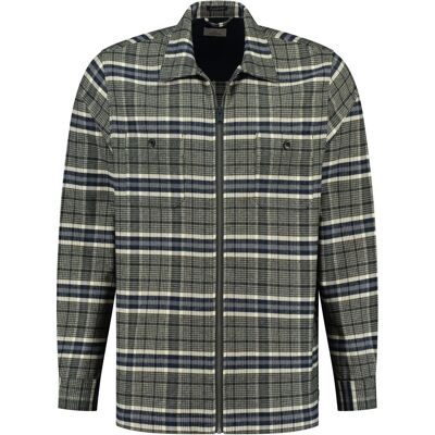 Dstrezzed Overshirt Ruit Olijfgroen Dstrezzed Overshirt Ruit Olijfgroen