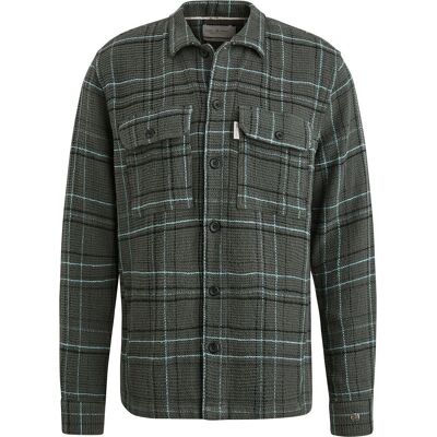 Cast Iron M Wafel Controle Overshirt - Herenkleding Cast Iron M Wafel Controle Overshirt - Herenkleding