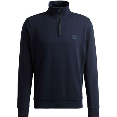 BOSS Zetrust Half Zip Trui Navy BOSS Zetrust Half Zip Trui Navy