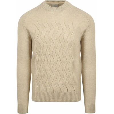 No Excess Trui Jacquard Ecru No Excess Trui Jacquard Ecru