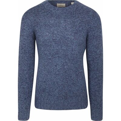 Dstrezzed Crewneck Per Melange Navy Dstrezzed Crewneck Per Melange Navy