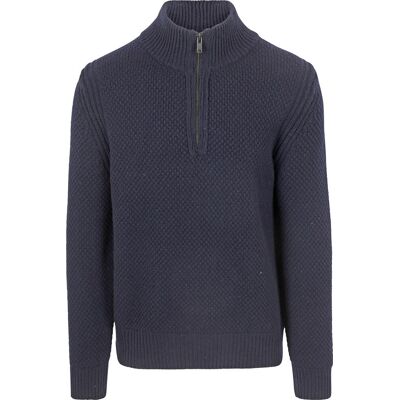 BOSS Trui Half Zip Kurano Navy BOSS Trui Half Zip Kurano Navy