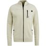 PME Legend Sweat Zip Jacket Ecru