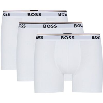 BOSS Boxershorts Power 3-Pack Wit BOSS Boxershorts Power 3-Pack Wit