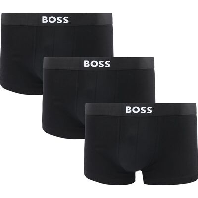 BOSS Korte Boxershorts One 3-Pack Zwart 001 BOSS Korte Boxershorts One 3-Pack Zwart 001