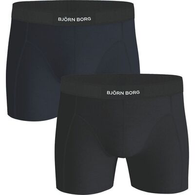 Bjorn Borg Boxers 2 Pack Black/Blue Bjorn Borg Boxers 2 Pack Black/Blue