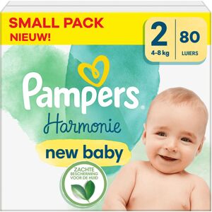 Pampers - Harmonie - Maat 2 - Small Pack - 80 stuks - 4/8 KG