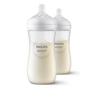 Philips Avent - Babyfles - Natural Response - 2 stuks - 330ml Wit