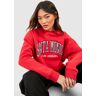 boohoo Santa Monica Applique Oversized Sweatshirt, Red Large