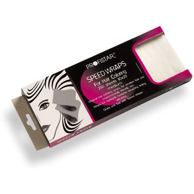 HI-LITE Speed Wraps 250 Velletjes 10x25 cm HI-LITE Speed Wraps 250 Velletjes 10x25 cm