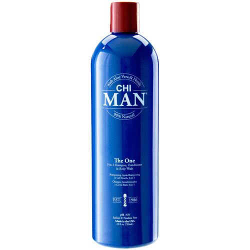 CHI MAN The One 3-in-1 Shampoo, Conditioner & Body Wash  739ml