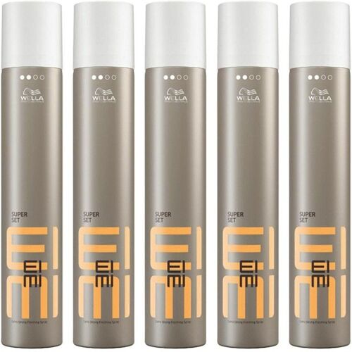 5x Wella EIMI Super Set Haarlak 500ml