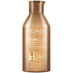 Redken All Soft Shampoo voor Droog, Breekbaar Haar - Shampoo Redken All Soft Shampoo voor Droog, Breekbaar Haar - Shampoo