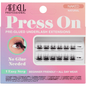 Ardell Press On Pre-Glued Underlash Extensions Naked Natural Mini Set Ardell Press On Pre-Glued Underlash Extensions Naked Natural Mini Set