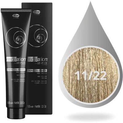 Lisap Escalation Haarverf Crème - Asch - 11/22 Ultra Superlichtblond - Haarverf Crème Lisap Escalation Haarverf Crème - Asch - 11/22 Ultra Superlichtblond - Haarverf Crème