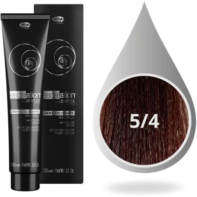Lisap Donkerbruin Mahonie Haarverf 5/4 - Haarverf Lisap Donkerbruin Mahonie Haarverf 5/4 - Haarverf