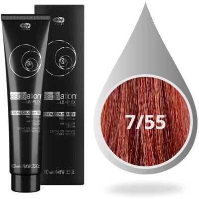 Lisap Medium Blond Intensiefrood Haarverf - Haarverf Creme Lisap Medium Blond Intensiefrood Haarverf - Haarverf Creme