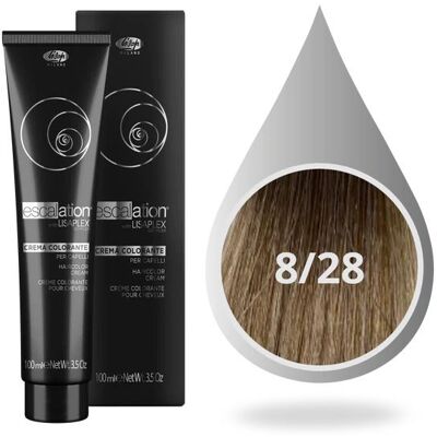 Lisap Escalation Haarverfcrème 8/28 Lichtblond Asch Perl Tube 100 ml Lisap Escalation Haarverfcrème 8/28 Lichtblond Asch Perl Tube 100 ml