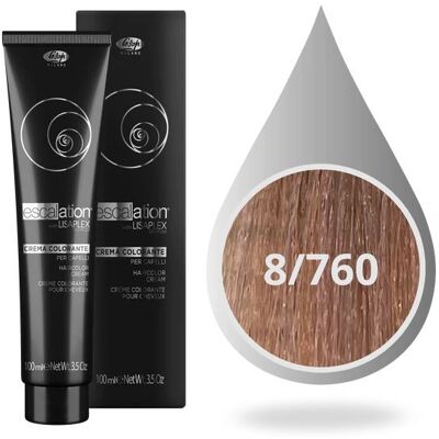 Lisap Lichtblond Beige Koper Haarverfcrème - Haarverf Lisap Lichtblond Beige Koper Haarverfcrème - Haarverf