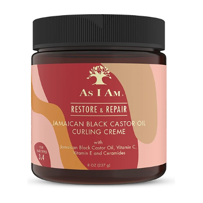 As I Am Jamaicaanse Zwarte Castorolie Krulcrème - Styling Cream 227g As I Am Jamaicaanse Zwarte Castorolie Krulcrème - Styling Cream 227g
