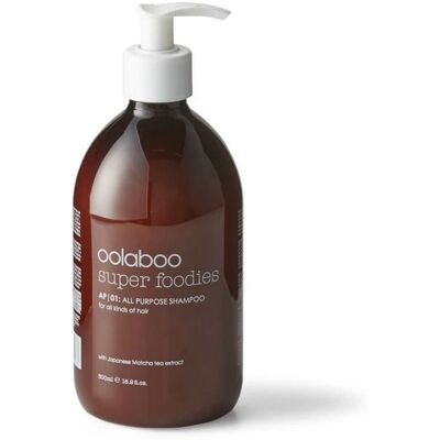 Oolaboo Super Foodies All Purpose Shampoo 500ml Oolaboo Super Foodies All Purpose Shampoo 500ml