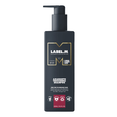 Label M Unisex Amaranth Verdikkings Shampoo - 300ml - Shampoo Label M Unisex Amaranth Verdikkings Shampoo - 300ml - Shampoo