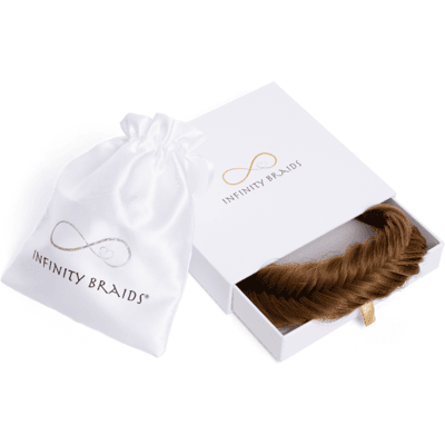 Infinity Braids Fishtail Braid Jolie Apricot Amber Infinity Braids Fishtail Braid Jolie Apricot Amber