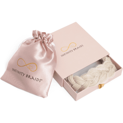 Infinity Braids Messy Braid Viènne Ashy Ribbon Infinity Braids Messy Braid Viènne Ashy Ribbon