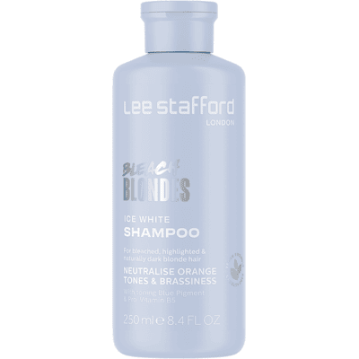 Lee Stafford Bleach Blondes Ice White Shampoo 250ml Lee Stafford Bleach Blondes Ice White Shampoo 250ml