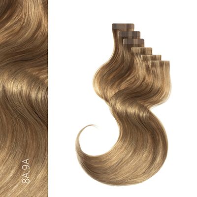 Balmain Easy Invisible Tape Human Hair - 6pcs - #8A.9A 55cm Balmain Easy Invisible Tape Human Hair - 6pcs - #8A.9A 55cm