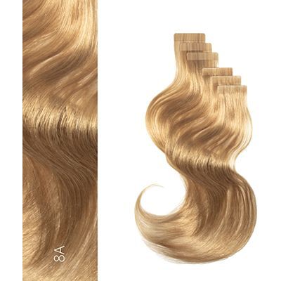 Balmain Easy Invisible Tape Human Hair - 6pcs - #8A 40cm Balmain Easy Invisible Tape Human Hair - 6pcs - #8A 40cm