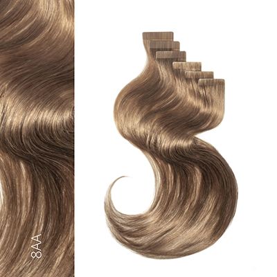 Balmain Easy Invisible Tape Human Hair - 6pcs - #8AA 40cm Balmain Easy Invisible Tape Human Hair - 6pcs - #8AA 40cm