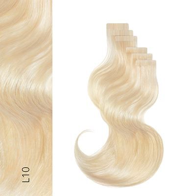 Balmain Easy Invisible Tape Human Hair - 6pcs - #L10 40cm Balmain Easy Invisible Tape Human Hair - 6pcs - #L10 40cm