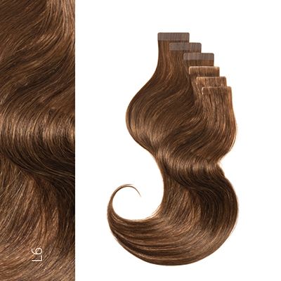 Balmain Easy Invisible Tape Human Hair - 6pcs - #L6 55cm Balmain Easy Invisible Tape Human Hair - 6pcs - #L6 55cm