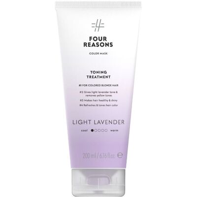 Four Reasons Licht Lavendel Kleurmask - Color Mask Toning Behandeling Four Reasons Licht Lavendel Kleurmask - Color Mask Toning Behandeling