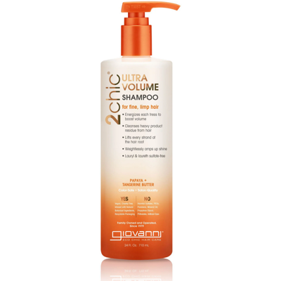 Giovanni 2chic Ultra-Volume Shampoo Papaya + Boter Valencia? Mantarin Giovanni 2chic Ultra-Volume Shampoo Papaya + Boter Valencia? Mantarin